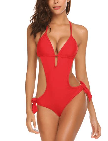 Sizzle In Red The Ultimate Red One Piece Swimsuit Guide Women Fashion