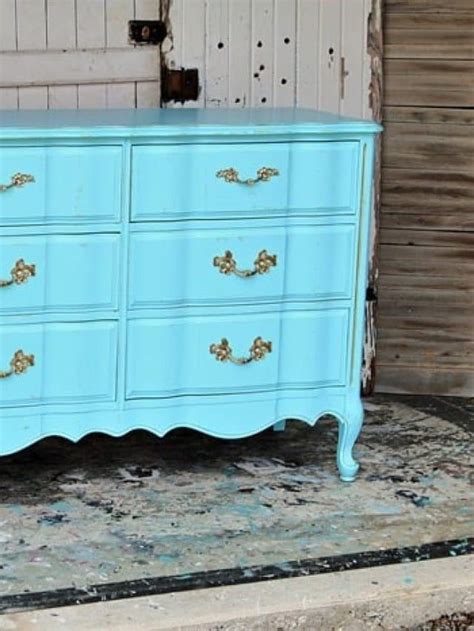 Furniture Makeover Painting A French Provincial Dresser Story