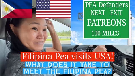 Filipina Pea Comes To America Thefilipinapea Philippinesvloggers Philippinestravel Youtube