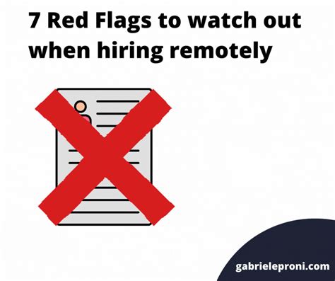 🚨 7 Red Flags To Watch When Hiring A Remote Teammate