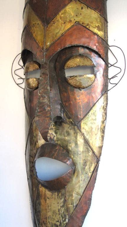 Mid Century African Mask At 1stdibs