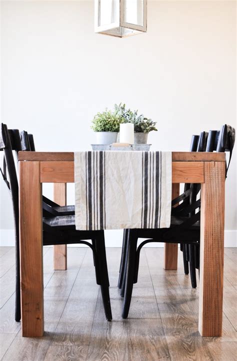 This Modern Farmhouse Dining Room Table Is The Perfect Addition To Any