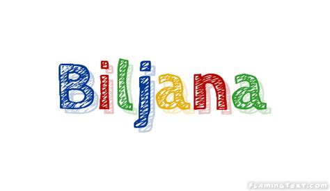 Biljana Logo Outil De Conception De Nom Gratuit à Partir De Texte