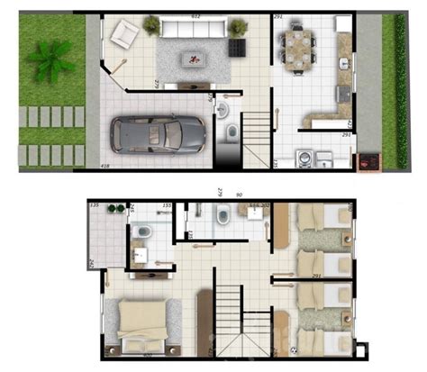 Duplex house plans are homes or apartments that feature two separate living spaces with separate entrances 4 garage. plan maison etage 250m2