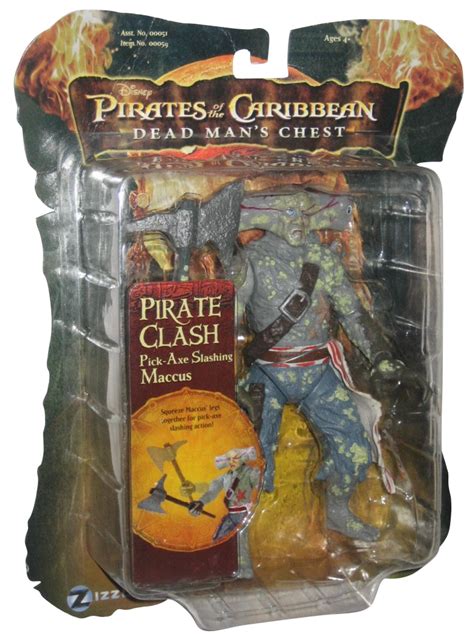 Pirates Of The Caribbean Pick Axe Slashing Maccus Zizzle Action Figure