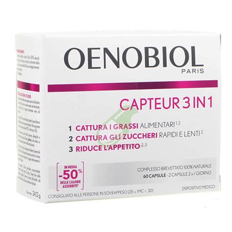 Oenobiol Capture 3 In 1 Integratore Per Il Farmafarmait