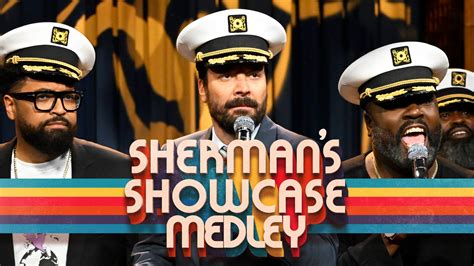 Watch The Tonight Show Starring Jimmy Fallon Highlight Shermans Showcase Medley With Bashir