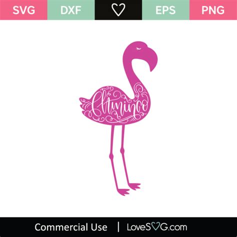 Flamingo Svg Cut File