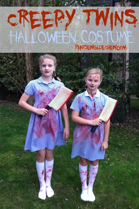 Creepy Twins Halloween Costume Twin Halloween Costumes Twin