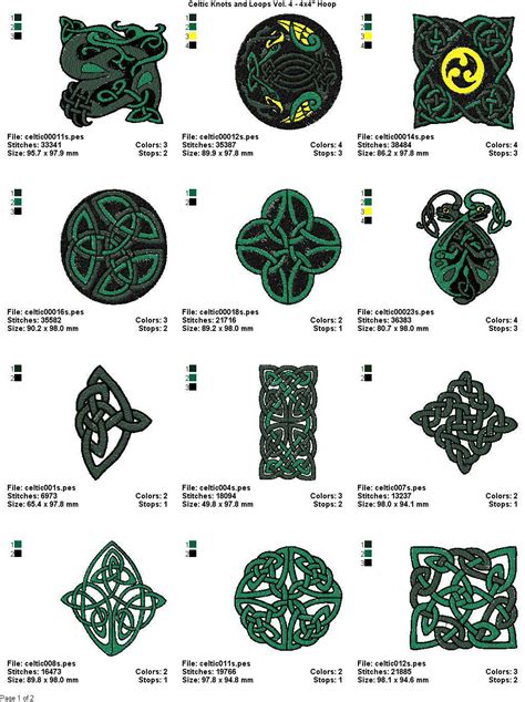 Celtic Embroidery Patterns Free Patterns