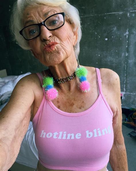 This Eccentric Year Old Hipster Grandma Is Now Even More Hip If That