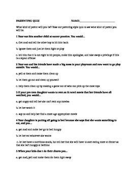 Parenting Style Quiz | Parenting style quiz, Parenting ...