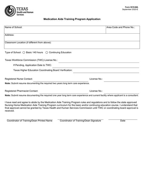 Form 5519 Ma Fill Out Sign Online And Download Fillable Pdf Texas