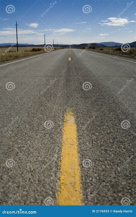 Open Highway Stock Image Image Of Lonely Empty Highway 2176933