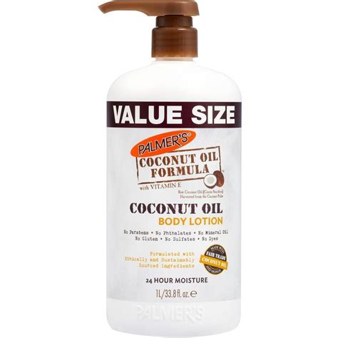 Palmers Coconut Oil Body Lotion With Vitamin E 1l Big W