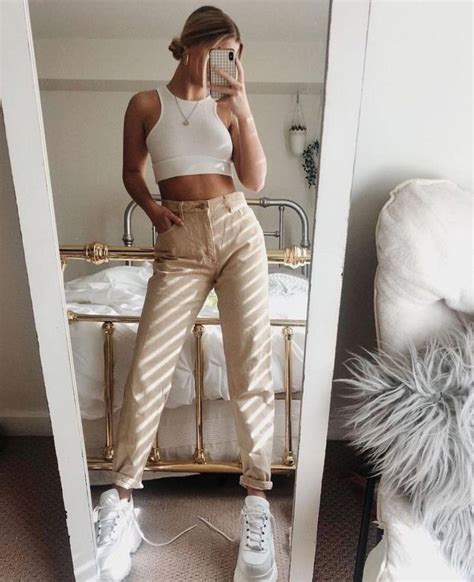 pin by jennyy 🇵🇭 on ootd ‍♀️ cute casual outfits fashion inspo outfits skinny khaki pants