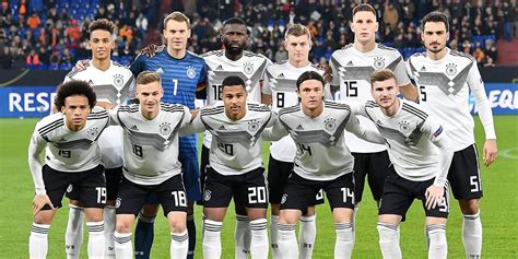 Der fan club nationalmannschaft sucht nun den spieler des spiels. DFB-Länderspiele 2019: Nationalmannschaft kommt 2019 nicht ...