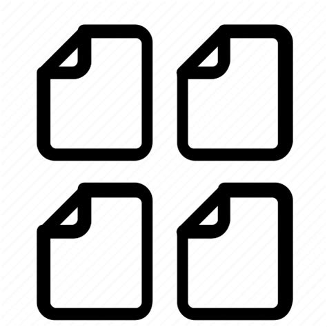 File Files Icon Download On Iconfinder On Iconfinder