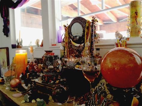 Oshuns Altar 07062013 Altar Sacred Space Orisha