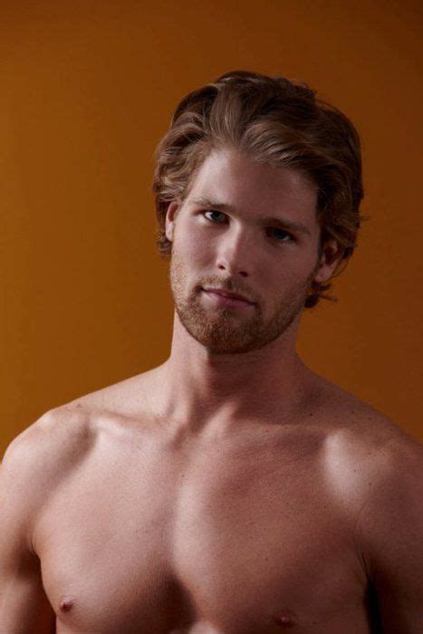 Jeff Tomsik Red Hair Men Model Male Models