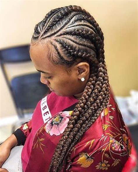 Box braid is a protective hairstyle that keeps the hair from the external environs. Cornrow Hairstyles for Black Women 2018-2019 - Page 5 ...