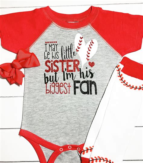 Baseball Onesie Baseball Sister Baseball Mom Shirts Baseball Lover Big Brother Little Sister