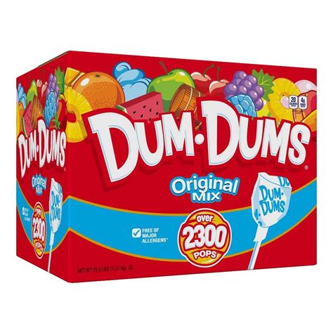 Dum Dums Original Pops 2300 Count Bulk Box Grocery