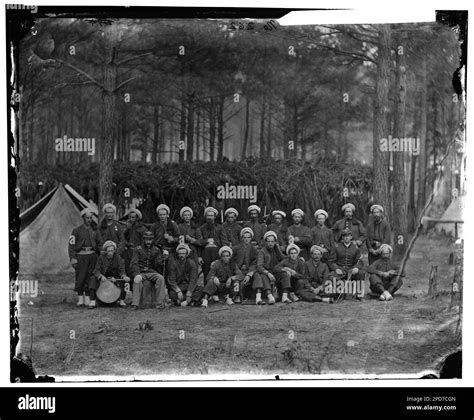 Petersburg, Virginia. Company H, 114th Pennsylvania Infantry. Civil war