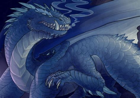 Blue Dragon Commission By Lucieniibi On Deviantart