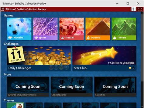 Windows 10 Build 10056 Includes New Solitaire Collection Preview Game