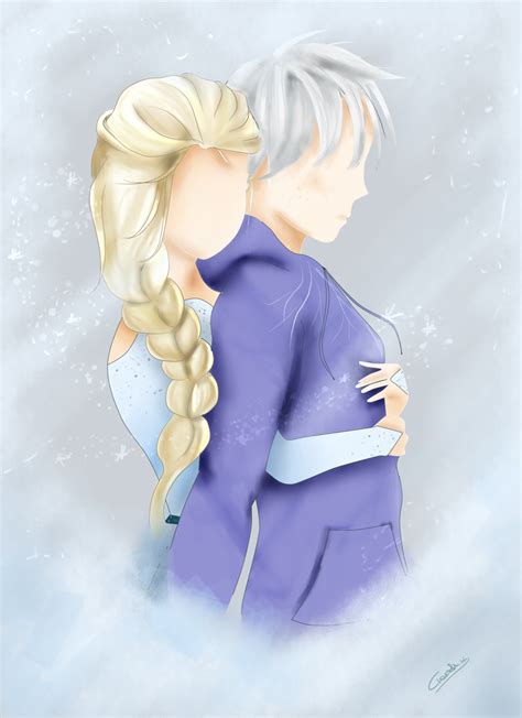 Jack Frost And Queen Elsa Elsa Jack Frost Photo Fanpop