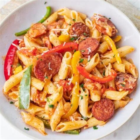 Pasta With Sausage And Peppers Everyday Delicious