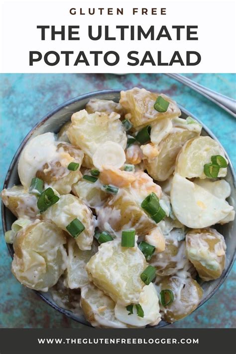 The Ultimate Potato Salad Recipe The Gluten Free Blogger Gluten