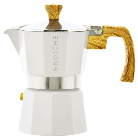 The maximum amount of coffee this stovetop espresso maker holds is only 12 ounces. MILANO Italian Coffee Maker Stovetop Espresso Maker | GROSCHE