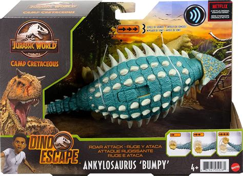 Buy Jurassic World Roar Attack Ankylosaurus Bumpy Camp Cretaceous