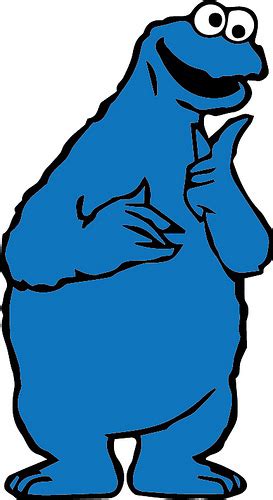 Cookie Monster Silhouette At Getdrawings Free Download