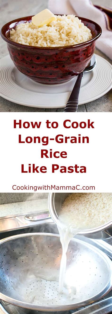 Place the rice in a large strainer or colander and rinse it thoroughly under cool water. How to Cook Long-Grain Rice Like Pasta - A foolproof ...