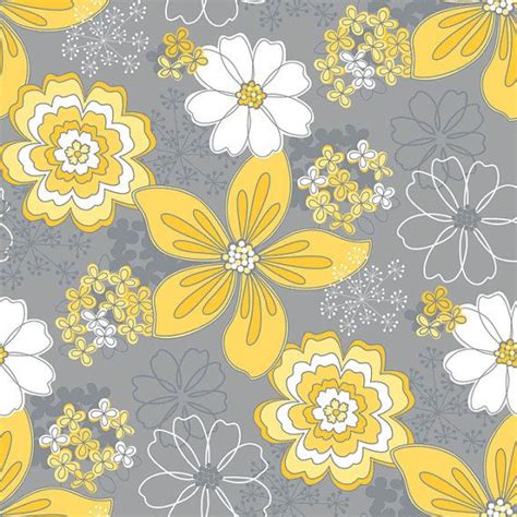 46 Grey And Yellow Wallpaper