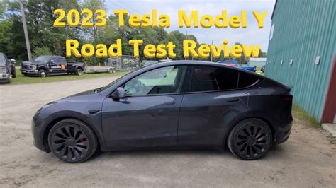 2023 Tesla Model Y Road Test Review Youtube