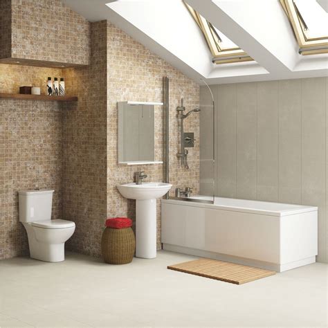 Luxury Bathroom Design | Cheap bathroom suites, Bathroom suite, Simple bathroom designs