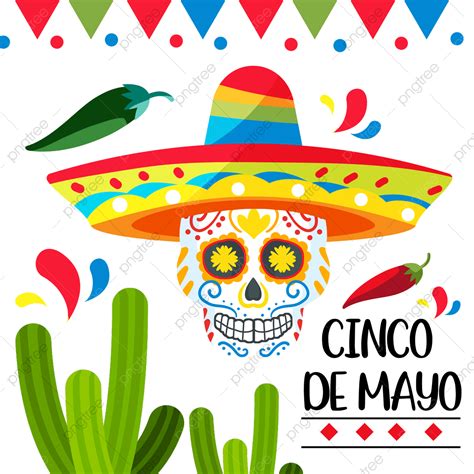 Celebrate The Cinco De Mayo With Mexican Sugar Skull Cinco De Mayo