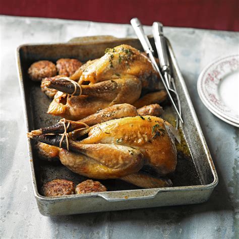 Guinea Fowl With Chestnut Stuffing Cook With Mands