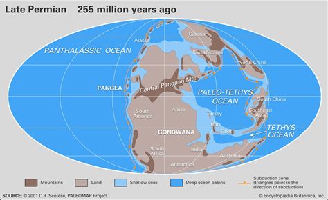 Panthalassa Ancient Ocean Britannica