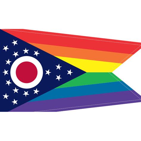 Usa State Lgbtq Pride Flags Stickers Shirts And Accessories