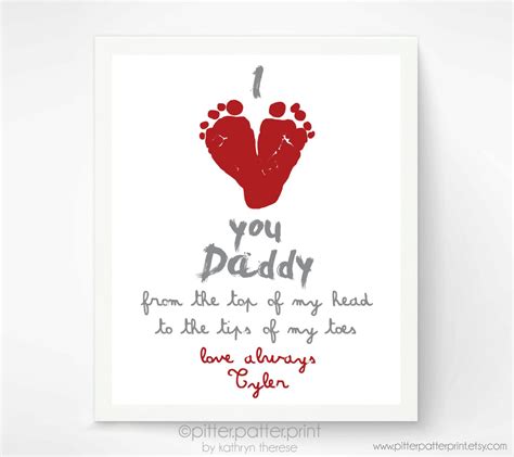 And what better time than valentine's day to show yours how grateful you are? Valentine's Day Gift for New Dad I Love You Daddy Baby ...