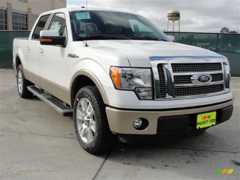 Ease of getting in and out of the vehicle. 2011 Ford F150 Lariat SuperCrew in White Platinum Metallic ...