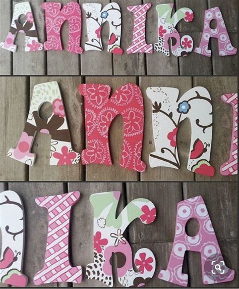 Painting Wooden Letters Painted Letters Wood Letters Hand Painted