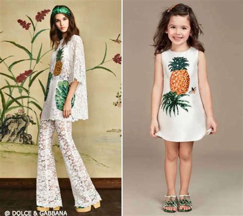 Dolce And Gabbana Girls Mini Me Botanical Garden Trend Dashin Fashion