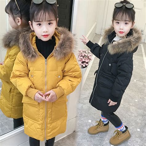 Jmffy Princess Winter Coat 2018 Girls Kids Cotton Jackets Children