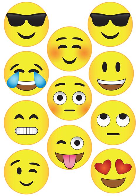 Emojis Para Imprimir Educação Infantil